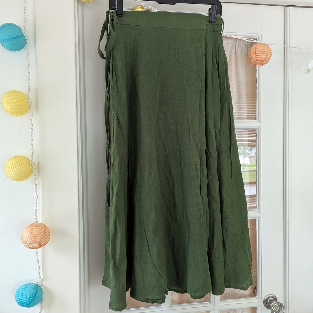 NWOT Olive Green Women's Skirt